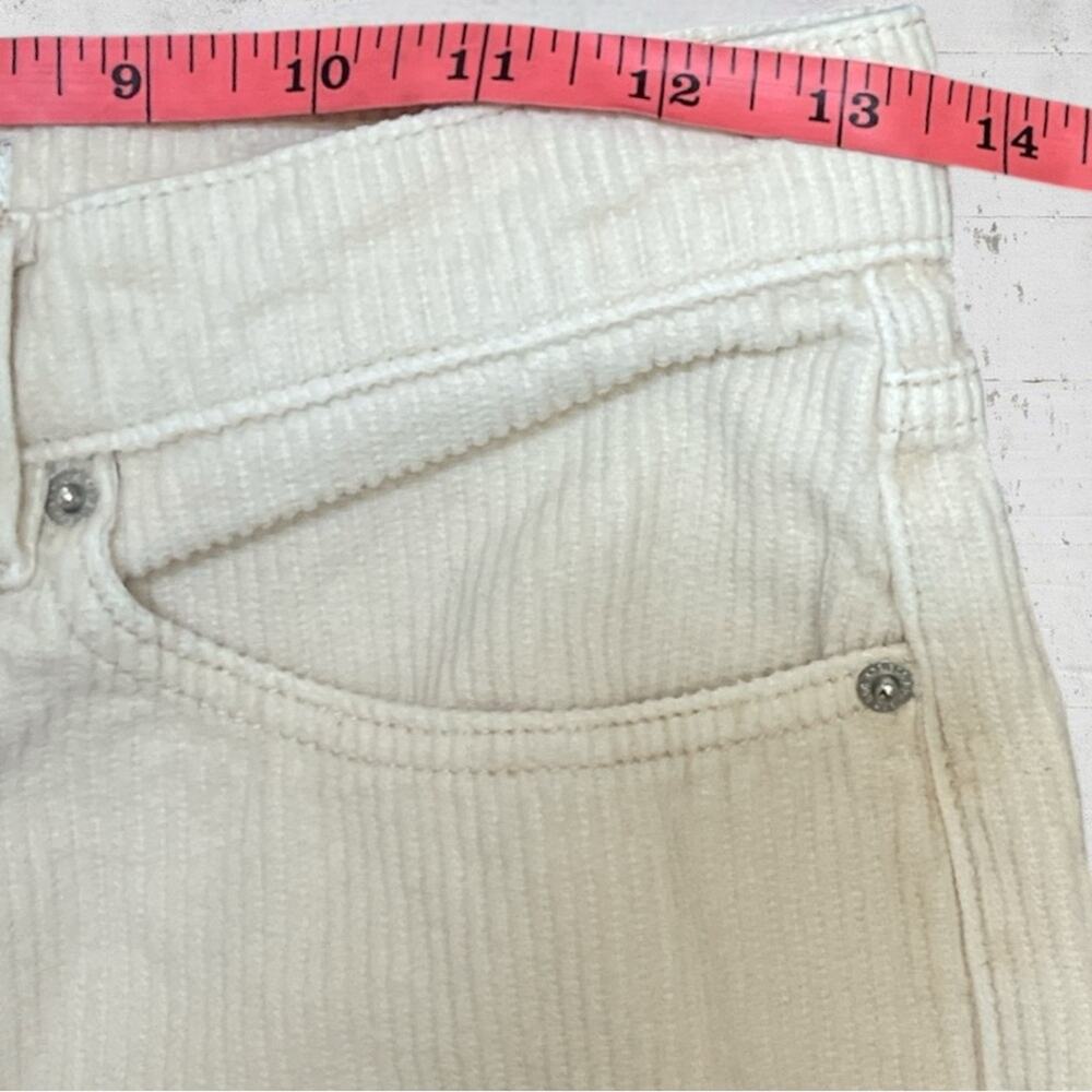 Urban Outfitters BDG High & Wide Corduroy Pant Size 27 Beige Academia Preppy - Picture 7 of 12